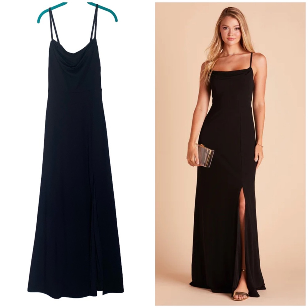 Birdy Grey ASH DRESS Size Small CREPE BLACK